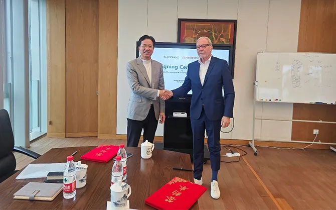 Inventronics NE BU und Hycube unterzeichneten ein strategisches Kooperationsmemorandum